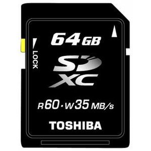 Toshiba 64 GB SDXC Premiugate Ultra HighSpeed UHS, UHS-104, Class 10, SD eXtended Capacity, eXtra