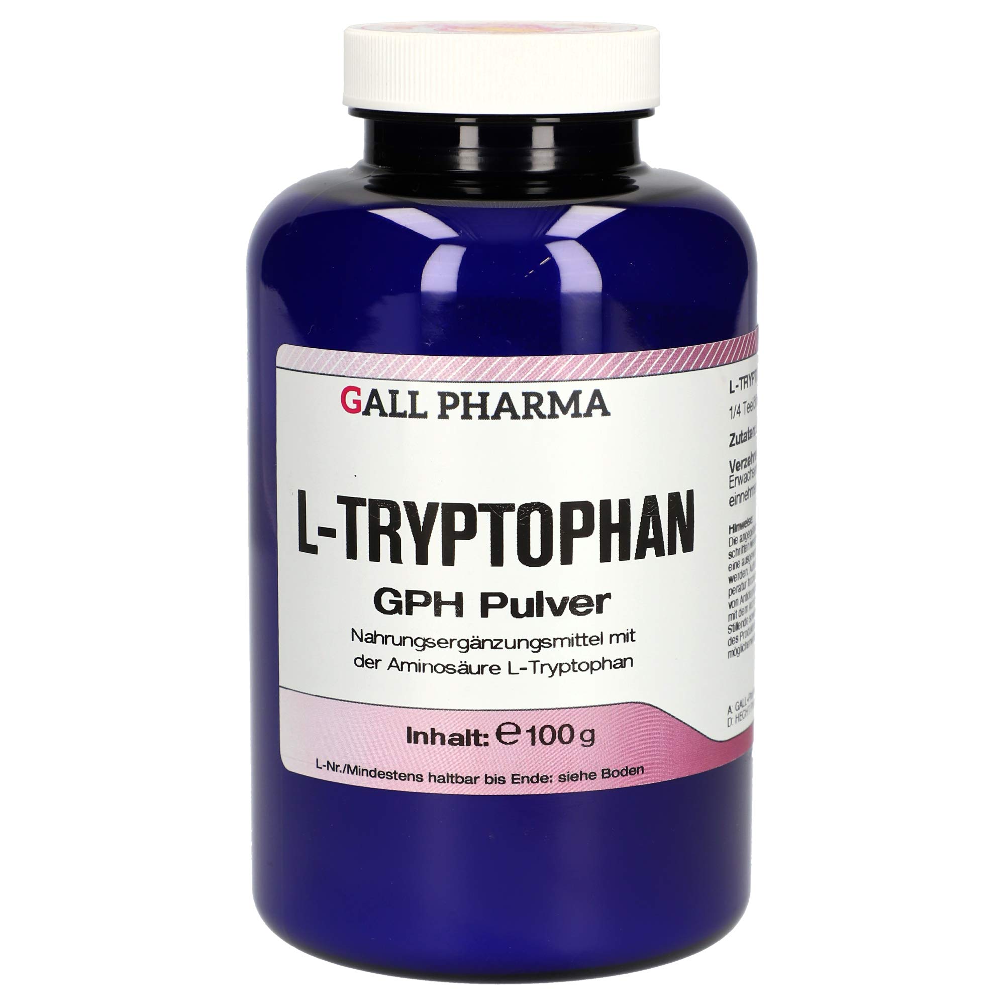 Gall Pharma L-Tryptophan GPH Pulver, 1er Pack (1 x 100 g)