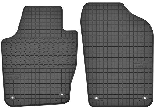 Motohobby Gummimatten Vorne Gummi Fußmatten Satz für VW Volkswagen Polo V (2009-2017) / Seat Ibiza IV (2008-2017) - 2-teilig - Passgenau