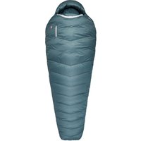 Grüezi-Bag Biopod Down Hybrid Ice Cold 190 Warmer Winter Schlafsack, 215 x 87 cm, bis Körpergröße 190 cm, Tkomf -5°C/Tlim -12°C, Packmaß 38 x Ø21 cm