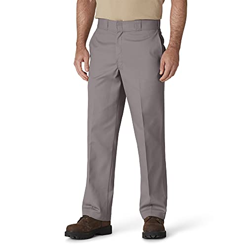 Dickies Herren Sporthose Streetwear Male Pants Original Work, Grau (Silver Gray), 40W / 32L