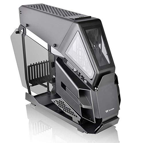 Thermaltake AH T600 Hubschrauber-Stil, offener Rahmen, gehärtetes Glas, Schwingtür E-ATX, Full Tower Case CA-1Q4-00M1WN-00