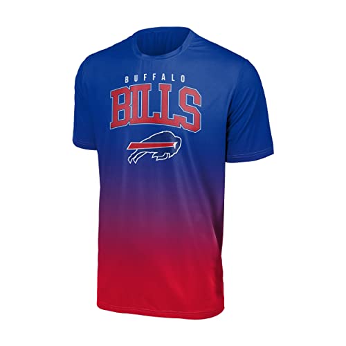 Foco Buffalo Bills NFL Gradient Mesh Jersey Short Sleeve Herren T-Shirt - S