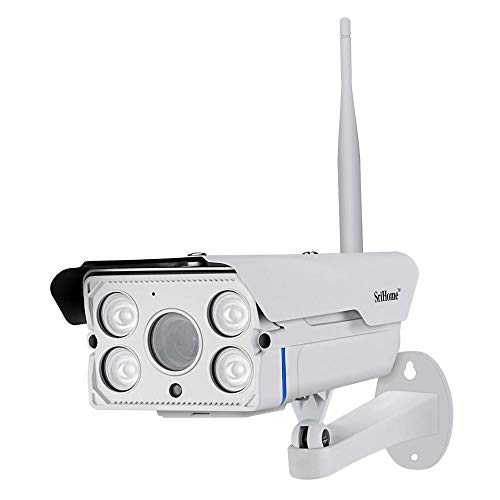 Sricam SH027 Überwachungskamera, WLAN, IP Kamera, 2,0 Megapixel HD IR Cut ONVIF P2P SD Audio Zoom
