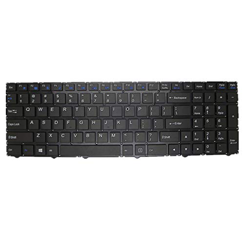 FQ Laptop Tastatur für CLEVO Amerikanische Version 6-80-W2440-012-1 MP-10F83US-430W