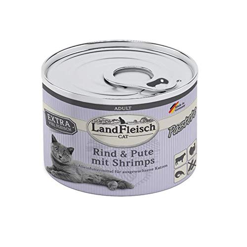Landfleisch LaFl. Cat Past Rind+Shrimp400gD
