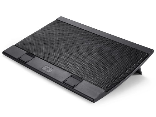 DEEPCOOL Wind Pal Fs Laptop kühler,Laptop kühlung,2x140mm Lüfter,Zwei Blickwinkel,2 X USB 2.0,Notebook kühler,Laptop kühlpad 17 Zoll