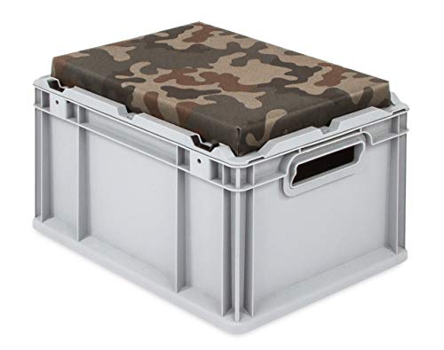 aidB Eurobox, NextGen Seat Box, camouflage Griffe offen, 43-22 - Einzel