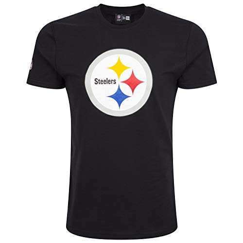 New Era Herren Pittsburgh Steelers T-Shirt, Schwarz, 3XL