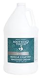 Soothing Touch Muscle Comfort Massage Cream 1 Gallon w/Pump