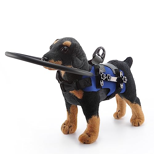 Haustier-Halo-Geschirr, Führungsgerät Für Blinde Hundegeschirre Mit Reflektierender Wirkung Und Winkelverstellung, Für Sehbehinderte Haustiere