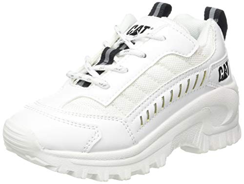 Cat Footwear Unisex-Erwachsene Intruder Sneaker, White, 38 EU