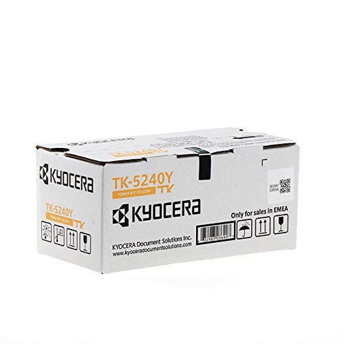 Kyocera TK-5240C Original Toner-Kartusche Cyan 1T02R7CNL0. Für ECOSYS M5526cdn, ECOSYS M5526cdw, ECOSYS P5026cdn, ECOSYS P5026cdw. Amazon Dash Replenishment-Kompatibel
