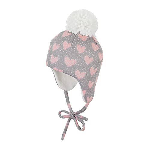 Sterntaler Baby - Mädchen Inca-muts Bomber Hat, Kiesel, 39 EU