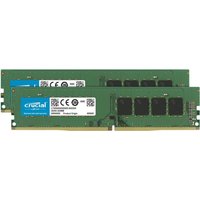 Crucial - DDR4 - 32 GB: 2 x 16 GB - DIMM 288-PIN - 3200 MHz / PC4-25600 - CL22 - 1.2 V - ungepuffert - non-ECC (CT2K16G4DFRA32A)