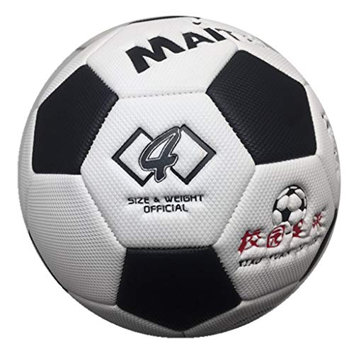 JIAQIWENCHUANG Fußball-Fußball-Fußball-Innen-Innen-Größe4-Fußball-Training Match Balls Teenager Kind Geschenk
