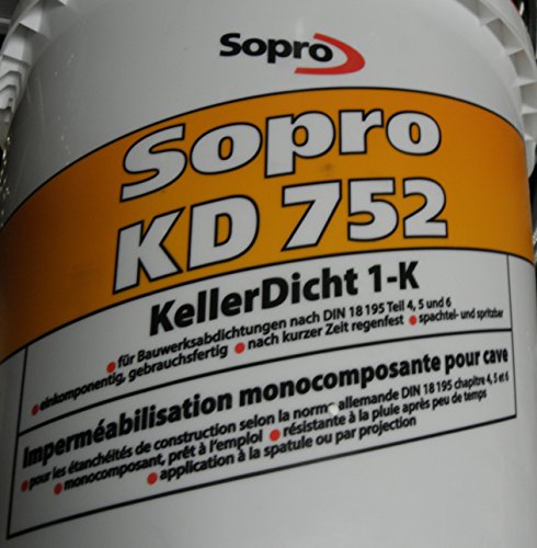 Bitumen Dickbeschichtung Keller-Dicht 1K Sopro
