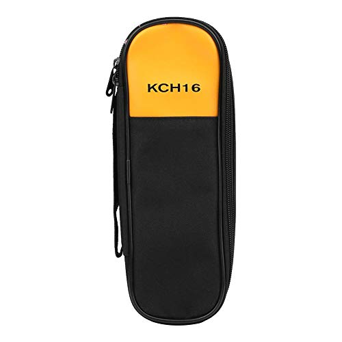 Schulzeit Clamp Meter Bag, KCH16 Portbale Multimeter Clamp Meter Bag Aufbewahrungskoffer Passend für Fluk-e F302 F303 F305