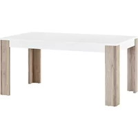 Esstisch - weiß - 160 cm - 76 cm - 90 cm - Tische > Esstische - Möbel Kraft
