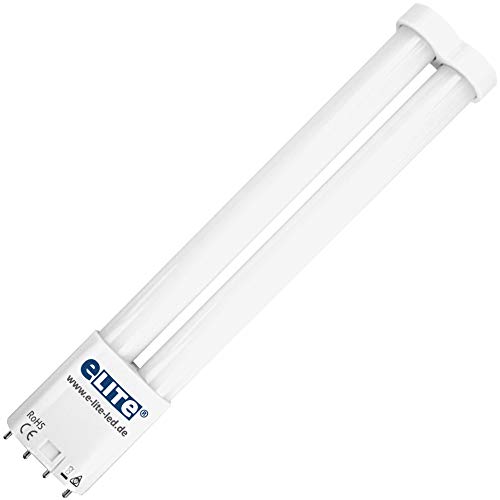 LED Lampe 2G11 / 2 G 11 Sockel Fassung | 9W | 6500K | 865 | 960lm | 22,5cm | 4Pin | 360° | EVG überbrücken | nicht dimmbar | Kompaktleuchtstofflampe | tageslicht | günstig