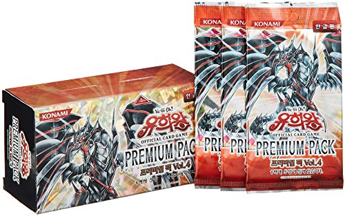Yu-Gi-Oh Premium Pack Korea Version 4 BOX