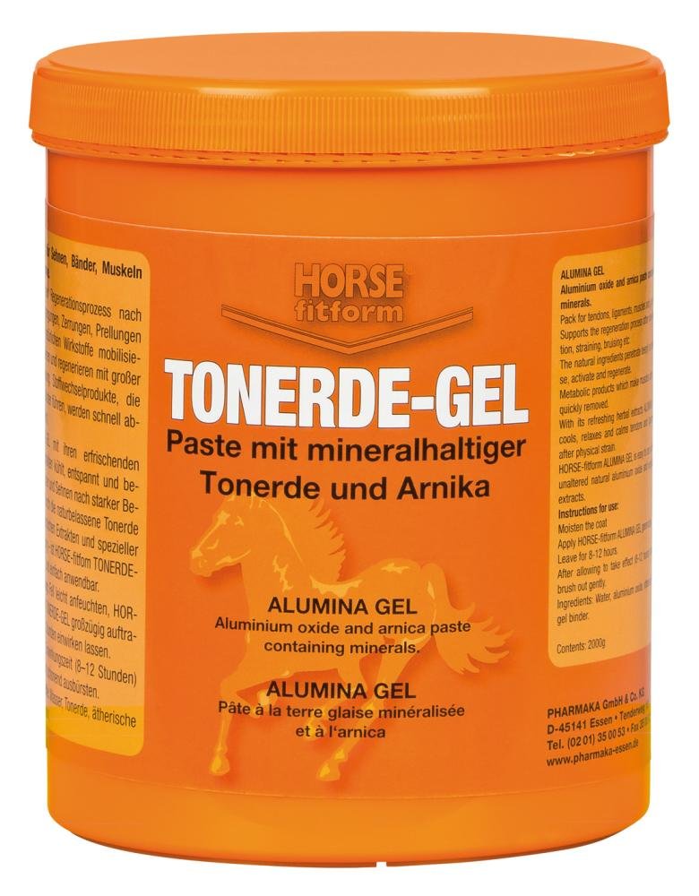 Horse-fitform Tonerde - Paste / Gel mit mineralhaltiger Tonerde und Arnika, 2 Kg