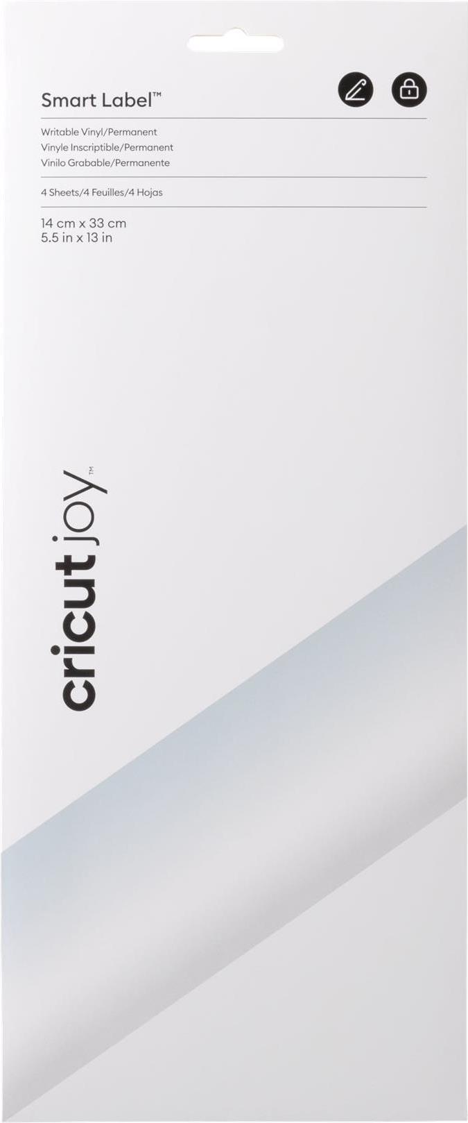 Cricut Joy Smart Label 4er Folie Transparent (2009444)