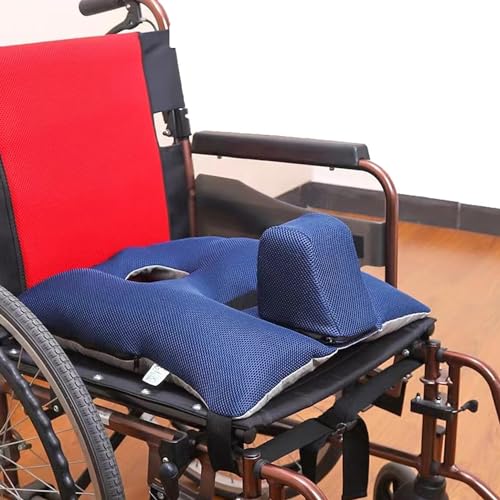 BLUEZY seitliche körperstütze für Rollstuhl seitenstützkissen Wheelchair lateral Support Anti Dekubitus Kissen, lateral Support, Rollstuhlkissen Einstellbar bequem Für gelähmte Patienten B