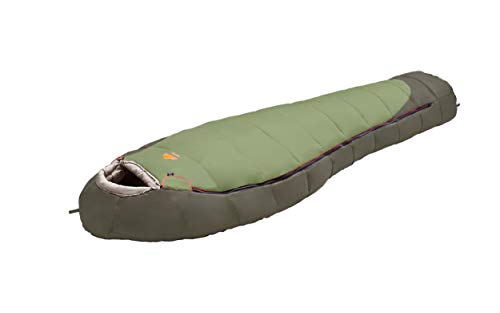 ALEXIKA Unisex-Adult Nord Schlafsack, Oliv, 220x80x55