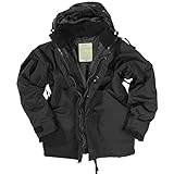 Mil-Tec Herren Jack-10615002 Jacke, Schwarz, L EU