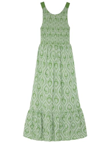 Springfield Damen Dress Kleid, grün, 38