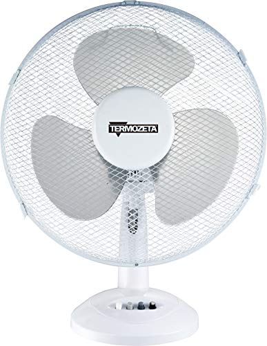 Termozeta Windzeta 40 Ventilator mit Flügeln, Grau, Weiß, Flur, Tisch, 1,62 m³/h, 33,7 W, 40 cm