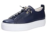 Paul Green Sneaker 5017-018, Glattleder, Blau, Damen EU 3/35,5