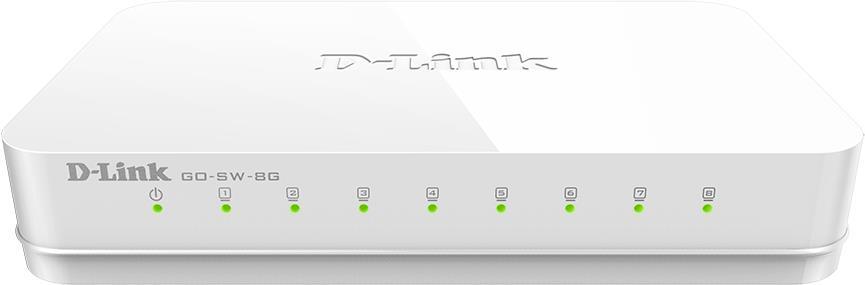 DLINK 8-PORT GIGABIT DESKTOP SWITCH (GO-SW-8G)