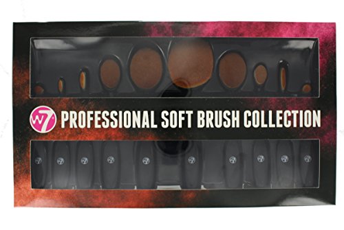 W7 Professional Soft Brush Collection Pinselset, 150 g