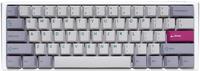 Ducky One 3 Mist Grey Mini Gaming Tastatur, RGB LED - MX-Silent-Red (US) (DKON2161ST-SUSPDMIWHHC2)