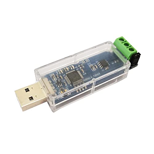 MISUVRSE USB Zu CAN Bus Adapter USB Zu CAN Bus Konvertermodul Mit Shell TJA1051T/3 Nicht Isoliertes USB Zu CAN Modul Ersetzen Sie Den Can Konverter