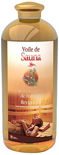 Camylle - Voile de Sauna - Saunaduft aus reinen ätherischen Ölen - Rosmarin - Kräftigend - 1000ml
