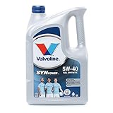 Valvoline Motoröl Synpower 5W-40 Synthetic Motorenöl Motor Oil Schmieröl 5L