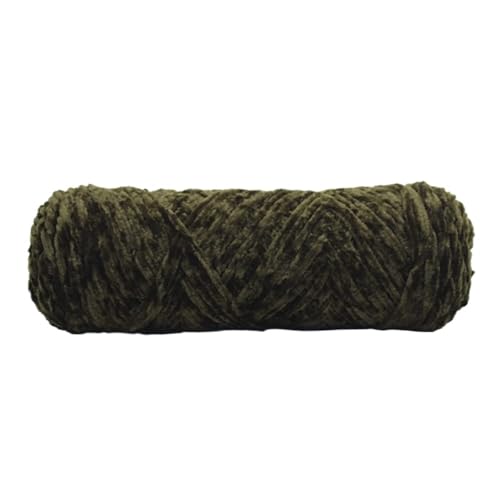 100 g Chenille-Garn, Anti-Pilling-Samtgarn, Polyester-Mischgarn aus Baumwollgarn for Strickjacken und Schals (Color : 1PC 07)