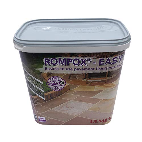 Romex Rompox Easy Fugenmörtel 15 kg Eimer sand-steingrau Pflasterfügenmörtel