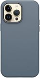 OtterBox Symmetry+ Hülle für iPhone 14 Pro Max mit MagSafe, stoßfest, sturzsicher, schützende dünne Hülle, 3x getestet nach Militärstandard, antimikrobieller Schutz, Blau