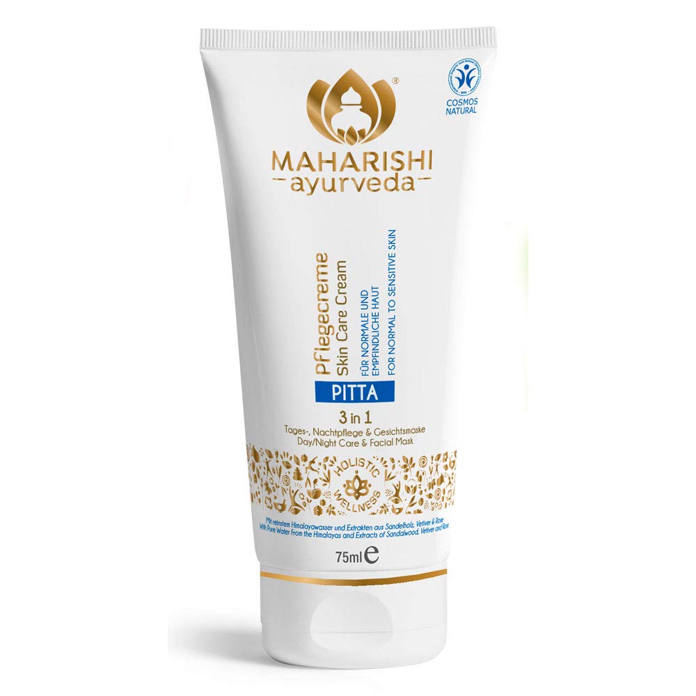 Maharishi Ayurveda Pitta Face Haut Care Creme Ayurvedic Day Night Care Face Maske 75 ml Pack von 1