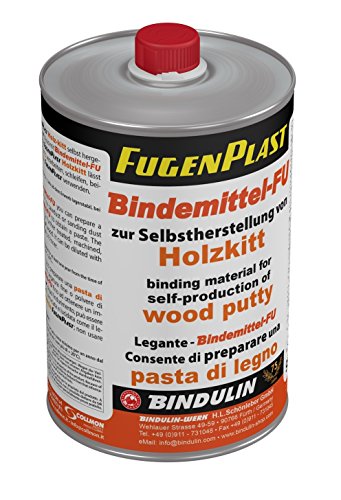 Bindemittel FU zur Selbstherstellung von Fugenplast Holzkitt (900g = 1046ml Flasche)