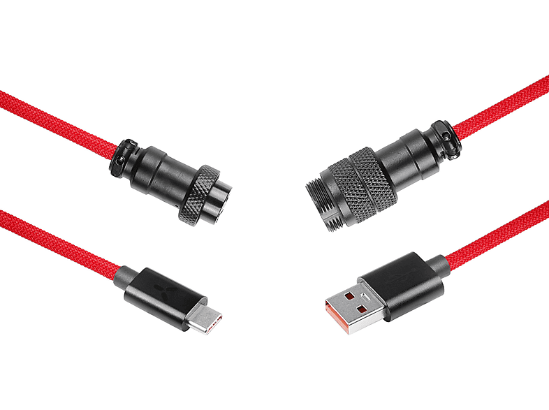 ISY IGA-1000-RD, USB Kabel, 1,5 m, Rot