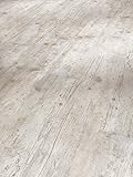 Parador klick Vinyl Bodenbelag Classic 2030 Altholz geweißt Landhausdiele Holzstruktur 1,825m², hochwertige Holzoptik hell grau/weiß 9,6mm, einfache Verlegung