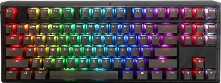 Ducky One 3 Aura Black TKL Gaming Tastatur, RGB LED - MX-Silent-Red (DKON2187ST-SDEPDABAAAC1)