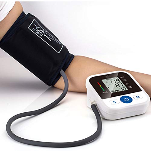 Blutdruckmessgerät-Adapter, Oberarm-Blutdruckmessgerät mit Hintergrundbeleuchtung, LCD-Display, Blutdruckmessgerät, intelligentes Sprach-Blutdruckmessgerät für ältere Menschen (B)