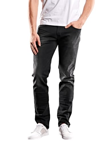 emilio adani Herren Herren Super-Stretch-Jeans Slim fit, 36313, 36313, Anthrazit in Größe 34/34