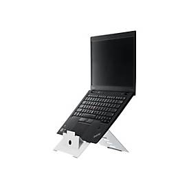 R-Go Riser flexibel Laptopständer, verstellbar, Weiß